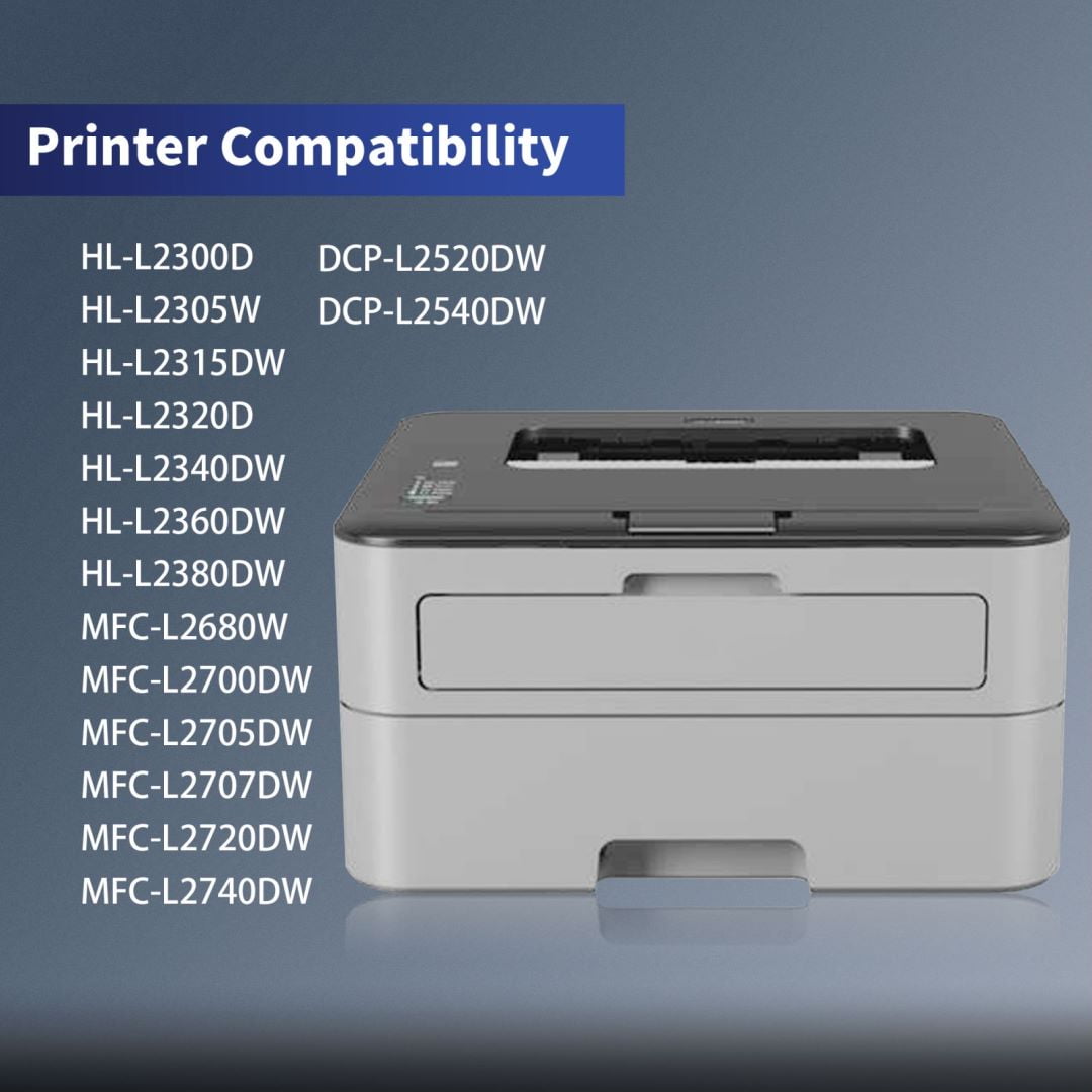 TN660 1 Pack Black High Yield Replacement for Brother HL-L2300D HL-L2305W HL-L2315DW HL-L2320D HL-L2340DW Printer