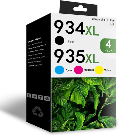 934xl 935xl Ink High Yield Compatible for hp 934 935 Ink cartridge Combo Pack for 6830 6230 Printers (4 Pack)