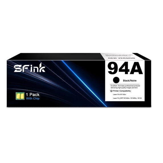 94A CF294A Toner Cartridge 1-Pack Black High Yield Compatible for HP94A 94X CF294X for LaserJet Pro M118dw MFP M148dw M148fdw M149 Printer