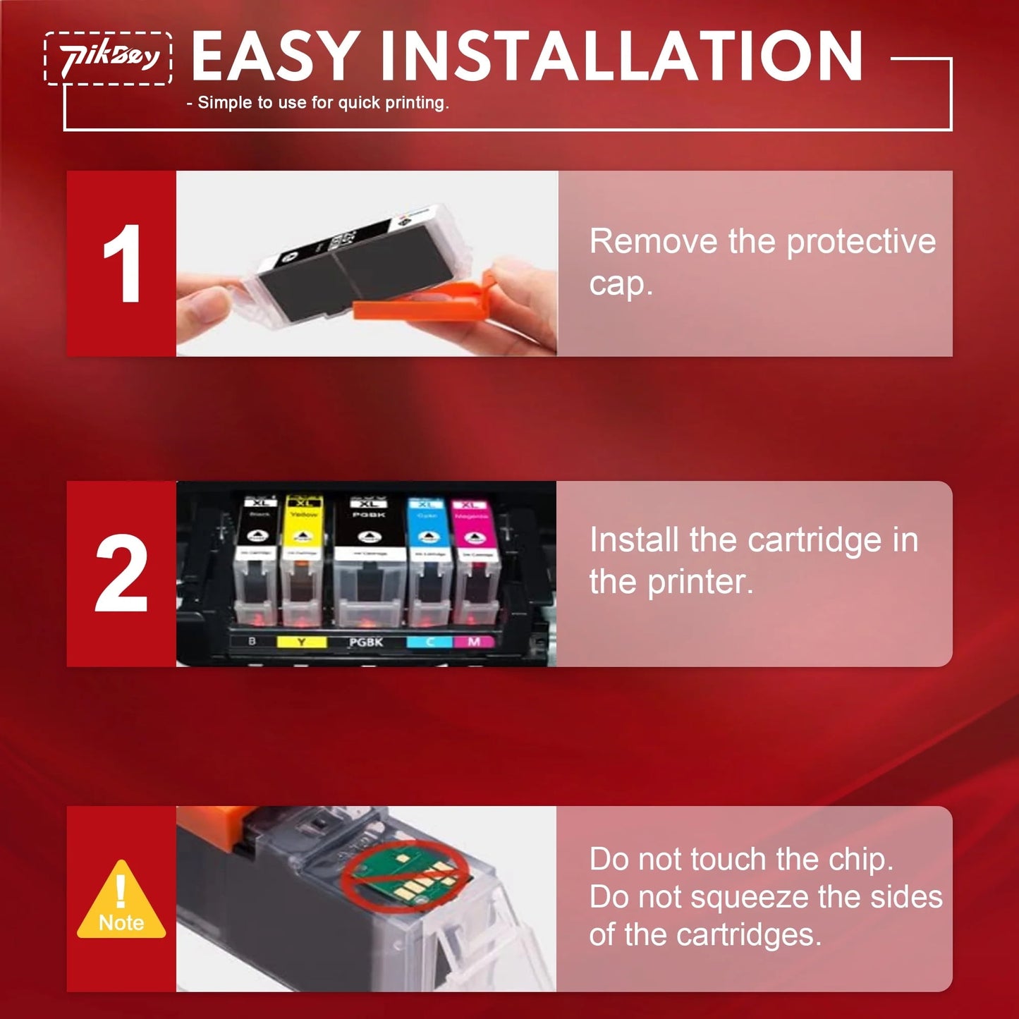 PGI-250XL PGI 250 XL Ink Cartridges (PGBK,1-Pack) - Compatible for Canon 250 Ink Cartridges for Canon PIXMA MX922 MX722 MG5420 MG5520 MG5620 MG6320 MG6420 MG6620 MG7120 MG7520 iP8720 Printers