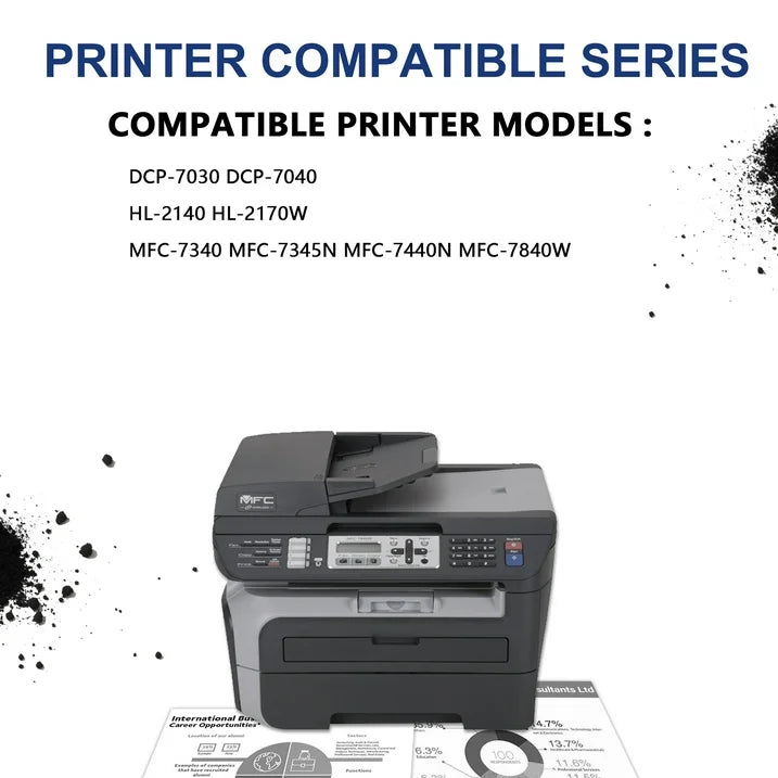 TN330 Toner Cartridge for Brother TN330 Toner Cartridges DCP-7030 HL-2140 MFC-7840W Printer