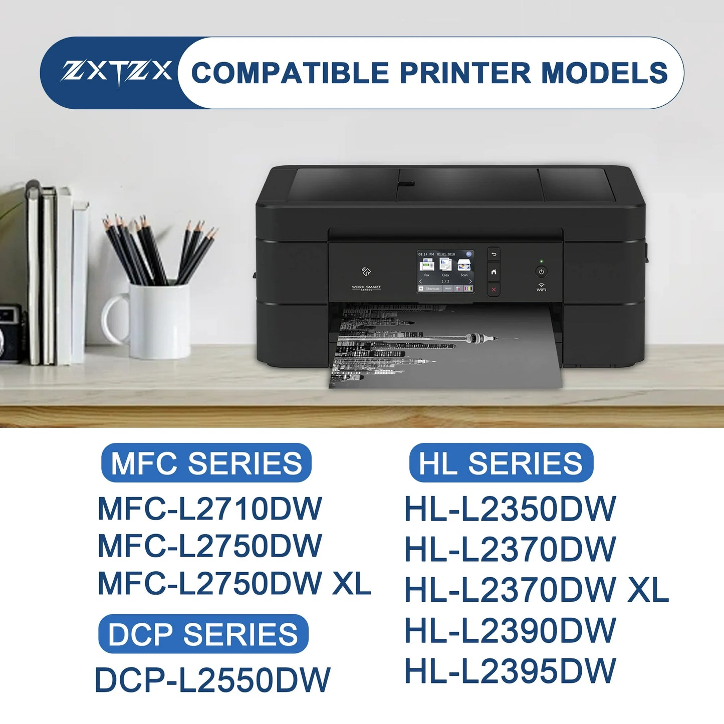 TN730 TN760 Toner Compatible for Brother TN 730 TN 760 toner cartridge MFC-L2710DW HL-L2390DW Printer