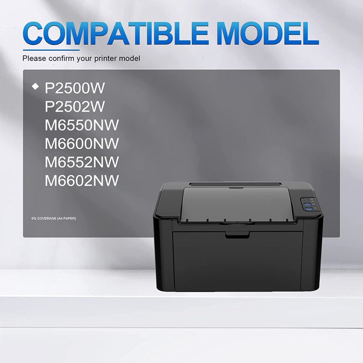 PB-211EV Toner Cartridge：Replacement for Pantum M6600NW M6552NW Printers (1 Pack, Black)