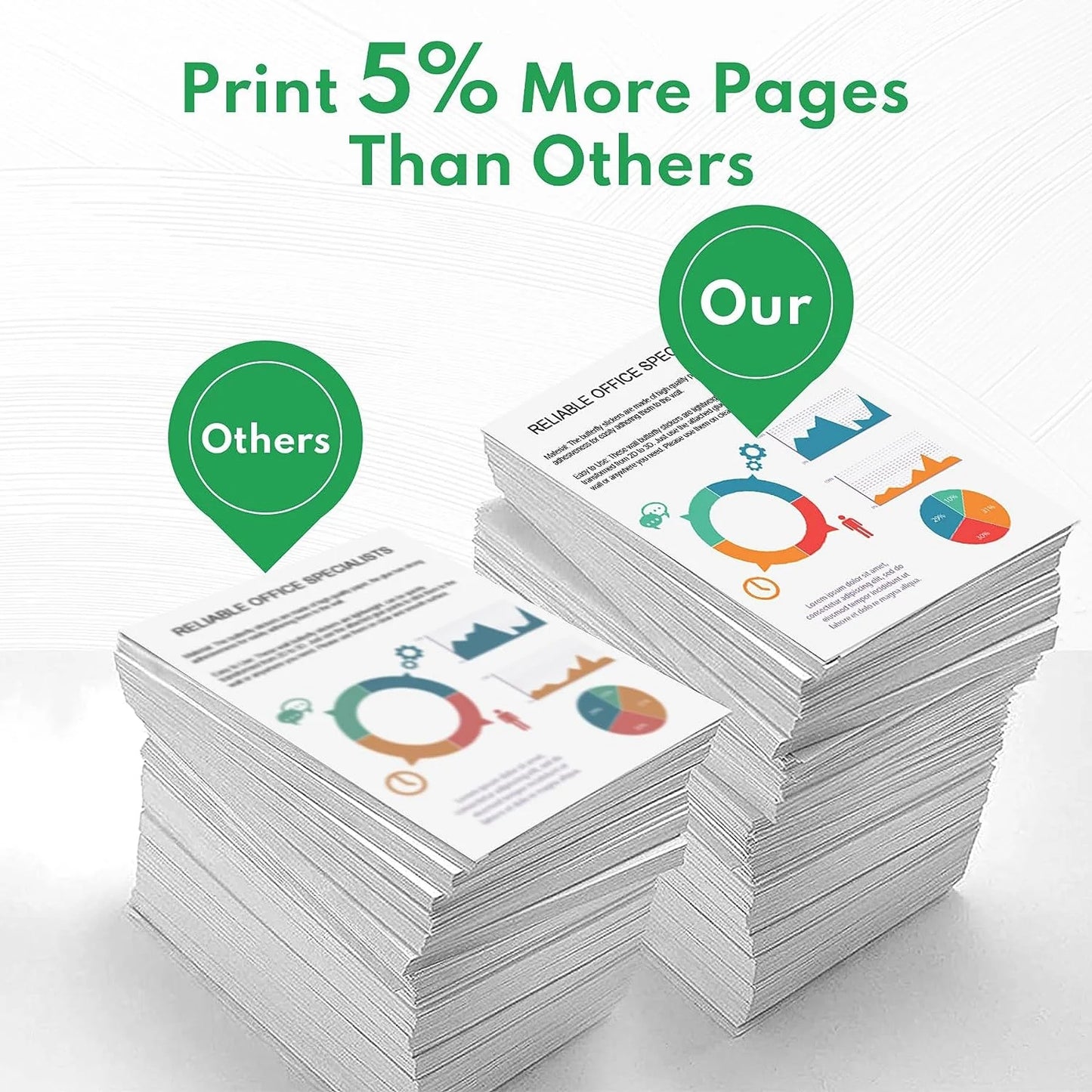 61XL Ink Cartridges Compatible for HP 61 Ink Cartridge Combo Pack for Printer Ink HP 61 for Envy 4500 4502 5530 DeskJet 1000 1010 2050 2500 Officejet 4630 4635 Printer (Black, Tri-Color)