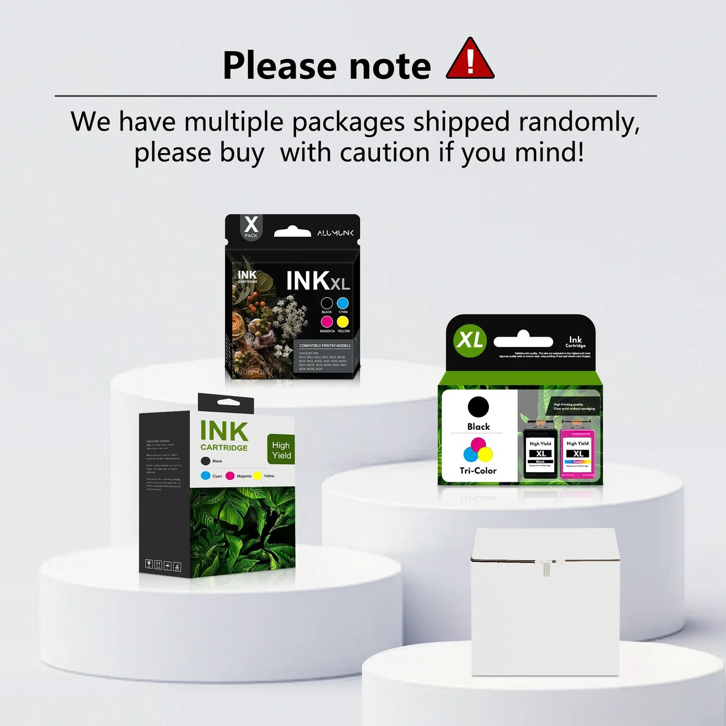 61XL Ink Cartridges Compatible for HP 61 Ink Cartridge for Printer ink 61 Comb Pack for Envy 4500 5530 4502 Deskjet 1000 2540 Officejet 4635 4630 Printer (Black,Tri-color)