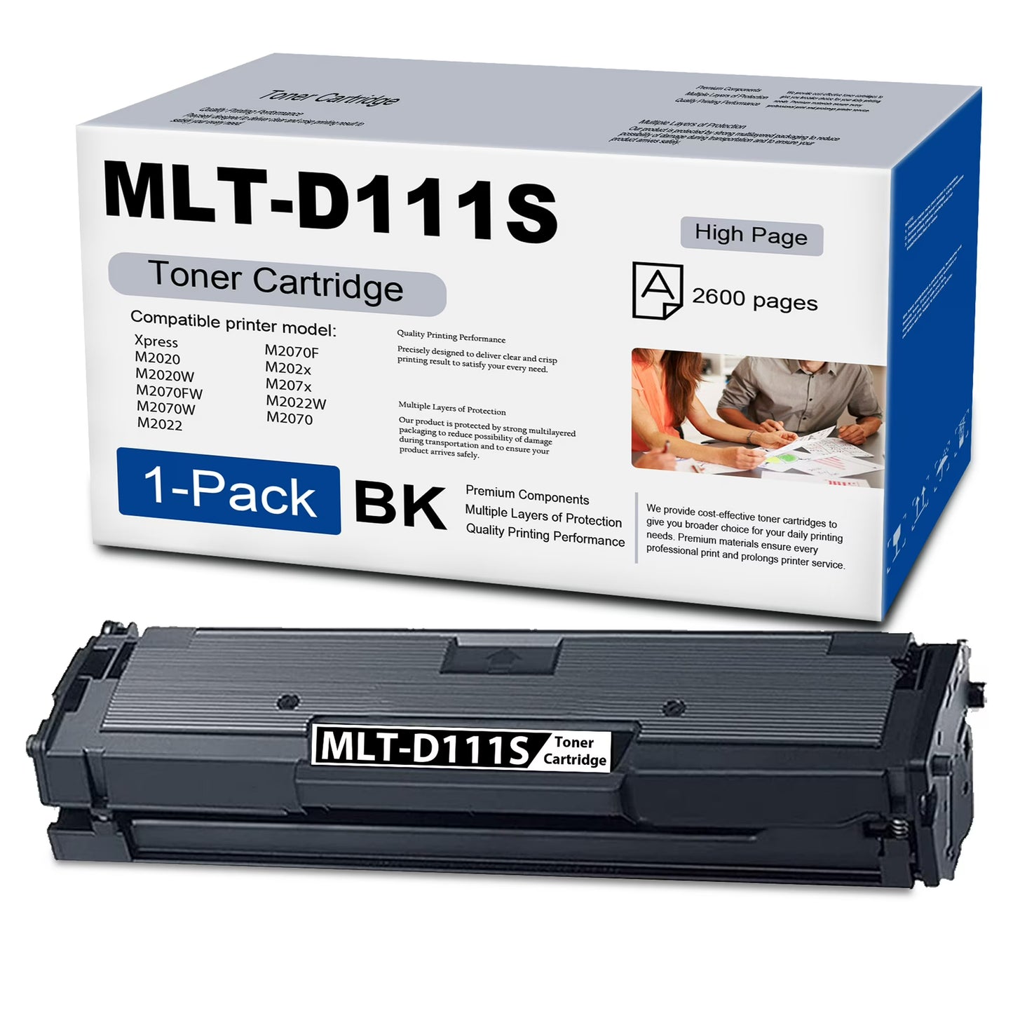 D111S Toner Cartridge Compatible for Samsung MLT-D111S Toner Cartridges Printer