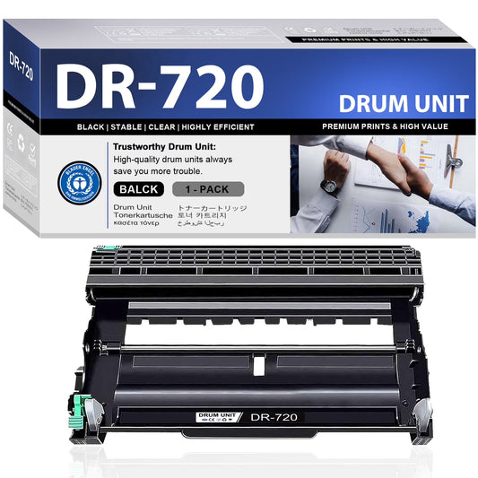 DR720 Drum Unit (Not Toner) Compatible for Brother DR-720 Drum for MFC-8910DW MFC-8950DW MFC-8950DWT Printer