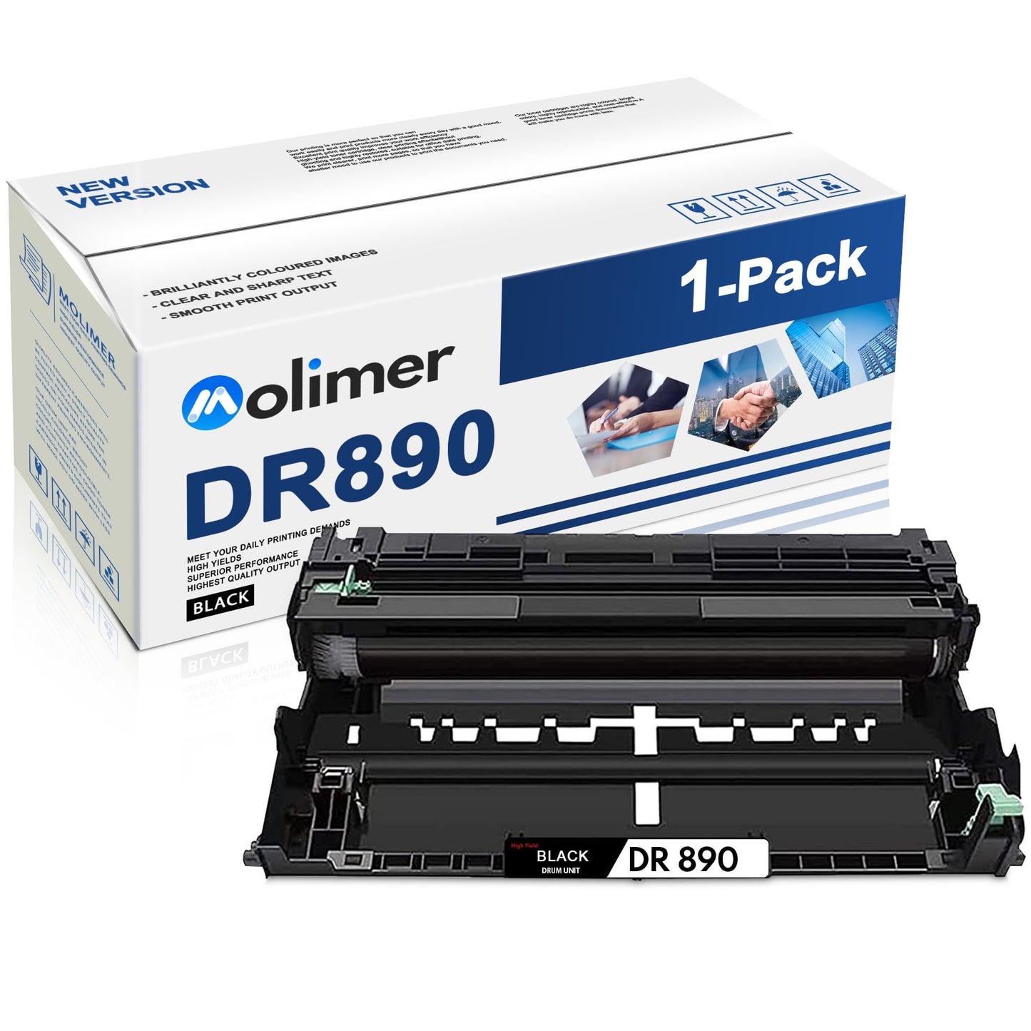 DR890 Black Drum Unit Compatible with Brother DR 890 for DCP-L5500DN DCP-L5600DN Printers
