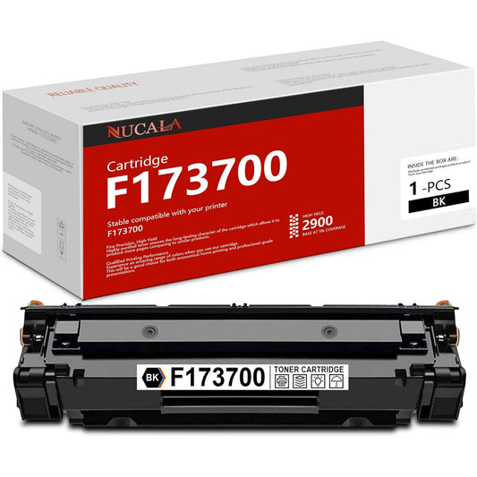 F173700 Black Toner Cartridge (1-Pack) F173700 Toner Cartridge Replacement for Canon F173700 Printer