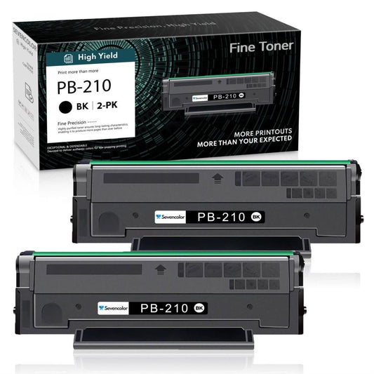 PB210 Toner Cartridge Replacement for Pantum PB-210 P2500W P2502W M6600NW M6552NW Printer(Black, 2-Pack)