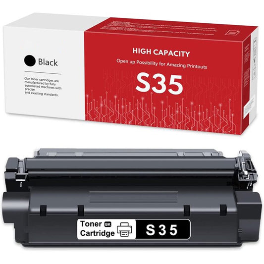 S35 Toner Cartridge (1Pack ,Black) Replacement for Canon S35 Black Toner Cartridge imageClass D320 D340 D300 Faxphone L170 L173 L360 Class 310 320 Class PC-D320 PC-D340