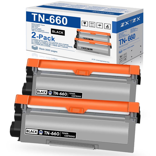 TN660 Toner Cartridge Compatible for Brother TN660 TN630 Toner Cartridge Printer