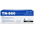 TN660 Toner Cartridges for Brother TN660 TN630 Black Toner Cartridge Printer