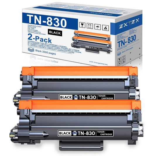 TN830XL Toner Compatible for Brother TN830XL Toner Cartridge MFC-L2807DW DCP-L2640DW Printer