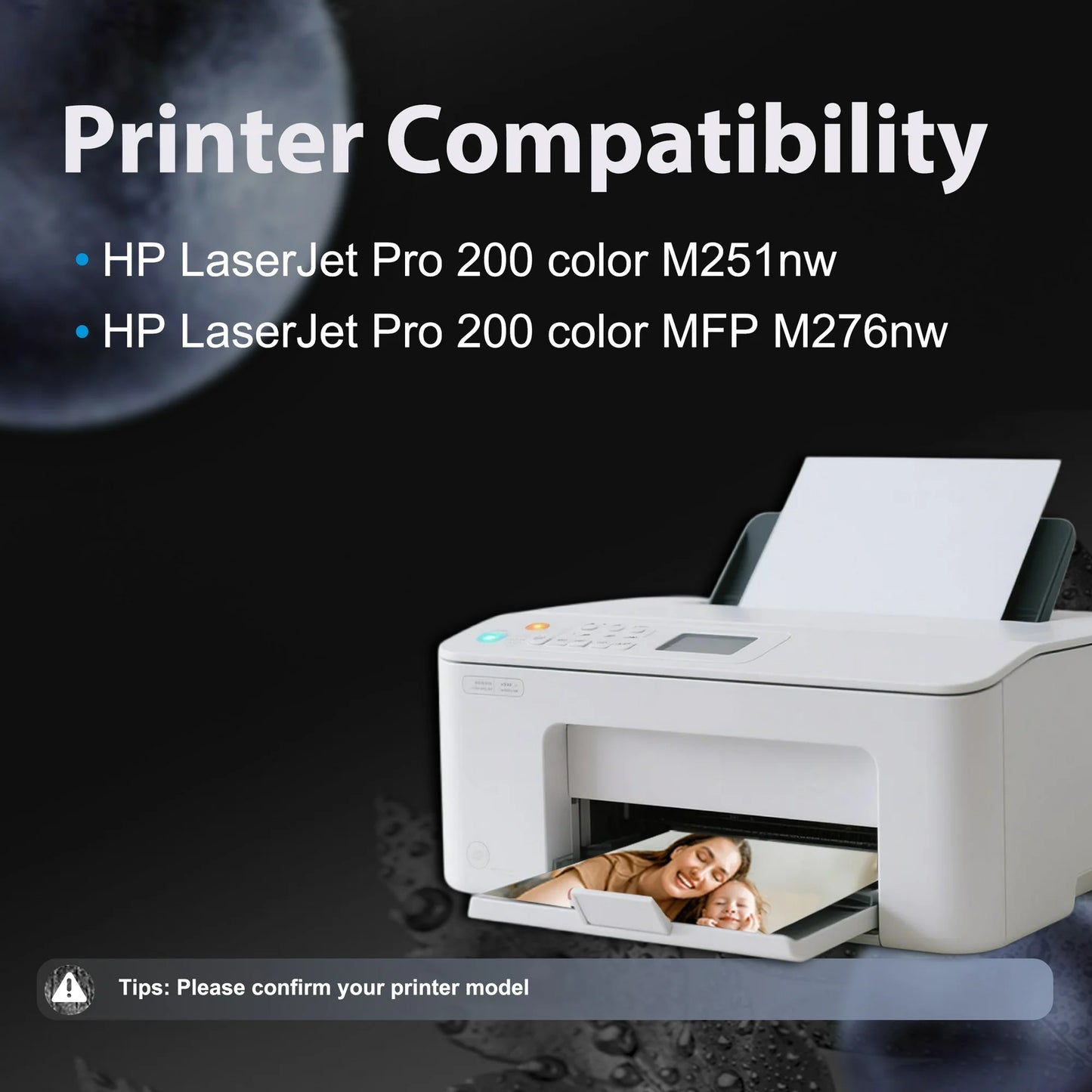 131A Toner Cartridge for Compatible HP 131A Combo Pack Toner Cartridges HP LaserJet Pro 200 color M251nw Printer (4-Pack)