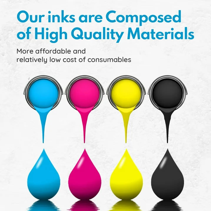 68 Ink Compatible for HP 68 Ink Cartridges Combo Pack Envy 6152e 6155e 6152e 6155e 6552e 6555e 6558e Printers