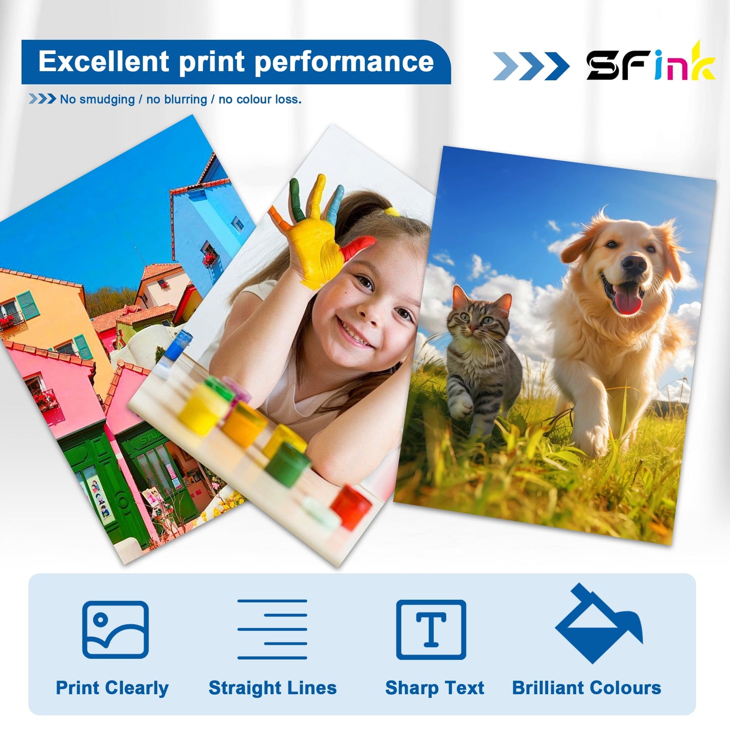 T220 220XL 220 Ink Cartridge 4 Pack Compatible for Epson 220XL Ink Cartridges to Use with Expression XP-320, XP-420 424 WorkForce WF-2630 2650 2660, WF-2750 2760 (Black/Cyan/Magenta/Yellow)