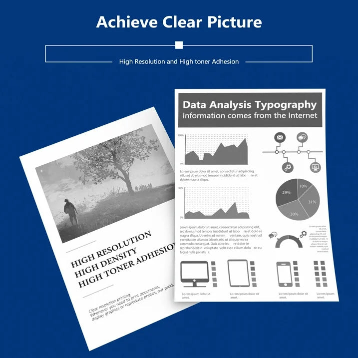 TN223 4 Pack Toner Cartridge High Yield Replacement for Brother MFC-L3770CDW Printer, Black Cyan Magenta Yellow