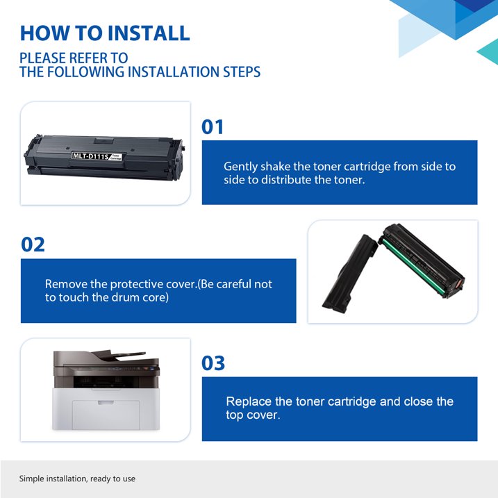 D111S Toner Cartridge Compatible for Samsung MLT-D111S Toner Cartridges Printer