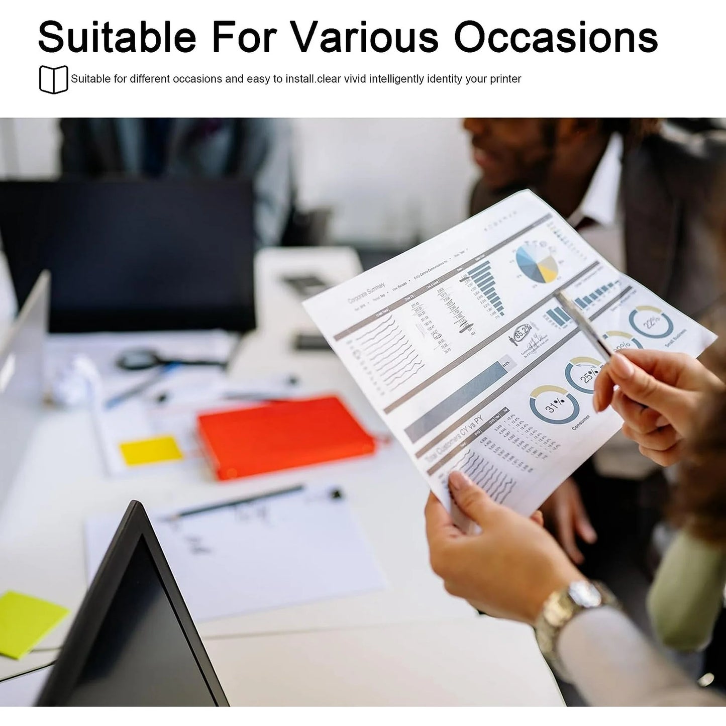 206X 206A Toner Cartridge (With Chip) Compatible for HP 206X W2110X Toner Cartridges Color Laserjet Pro MFP M255dw M255nw Printer (Black, Cyan, Magenta, Yellow)