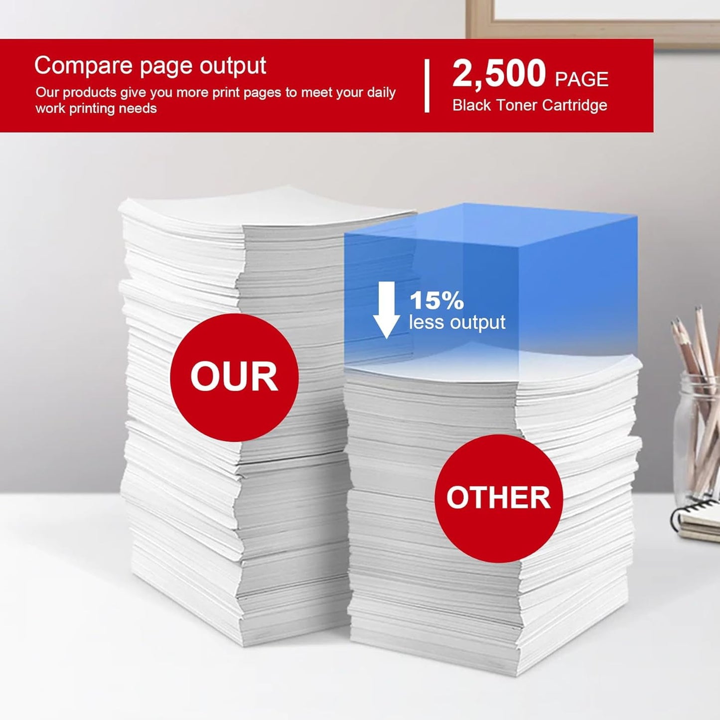 E20 High-Yield Black Toner Cartridge - PINOS Compatible E20 1492A002 Toner Replacement for Canon E20 Toner PC100 / 300 / 400 / 530 / 700 / 900 Series Printer, 1 Pack