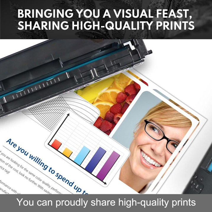 414X Toner Cartridges 4 Pack High Yield with Chip: W2020X Black, W2021X Cyan, W2022X Yellow, W2023X Magenta for Color Laser Enterprise M455dn, MFP M480f; Pro M454 Series, Pro MFP M479 Series Printer