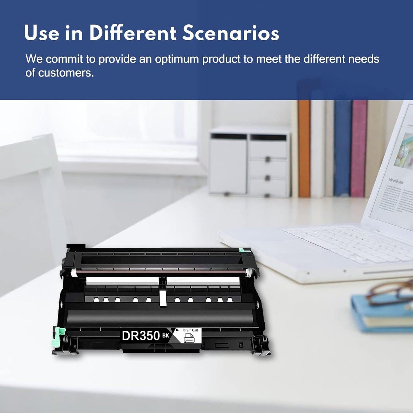 DR350 Drum Unit Replacement for Brother DR350 Drum Unit Compatible for MFC-7220 7225 7420 7820N