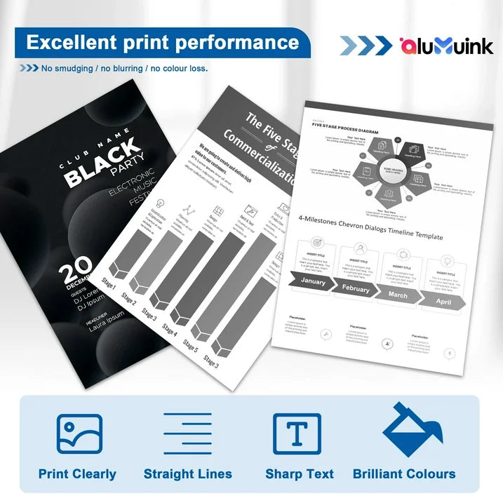 48A Toner Compatible for HP 48A CF248A Toner Cartridge for Laserjet M15a M30w M16a Printer (Black)