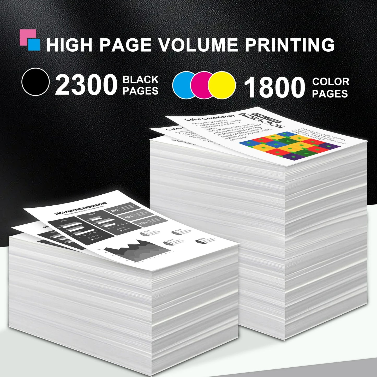 952 XL ink Cartridges Compatible for HP 952 Ink Cartridges for OfficeJet Pro 8710 8210 7740 Printers(1*Black, 1*Cyan, 1*Magenta, 1*Yellow)