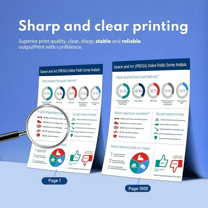 TN431 Toner Cartridge 4PK Replacement for Brother TN-431 Toner for HL-L8360CDW MFC-L8900CDW Printer