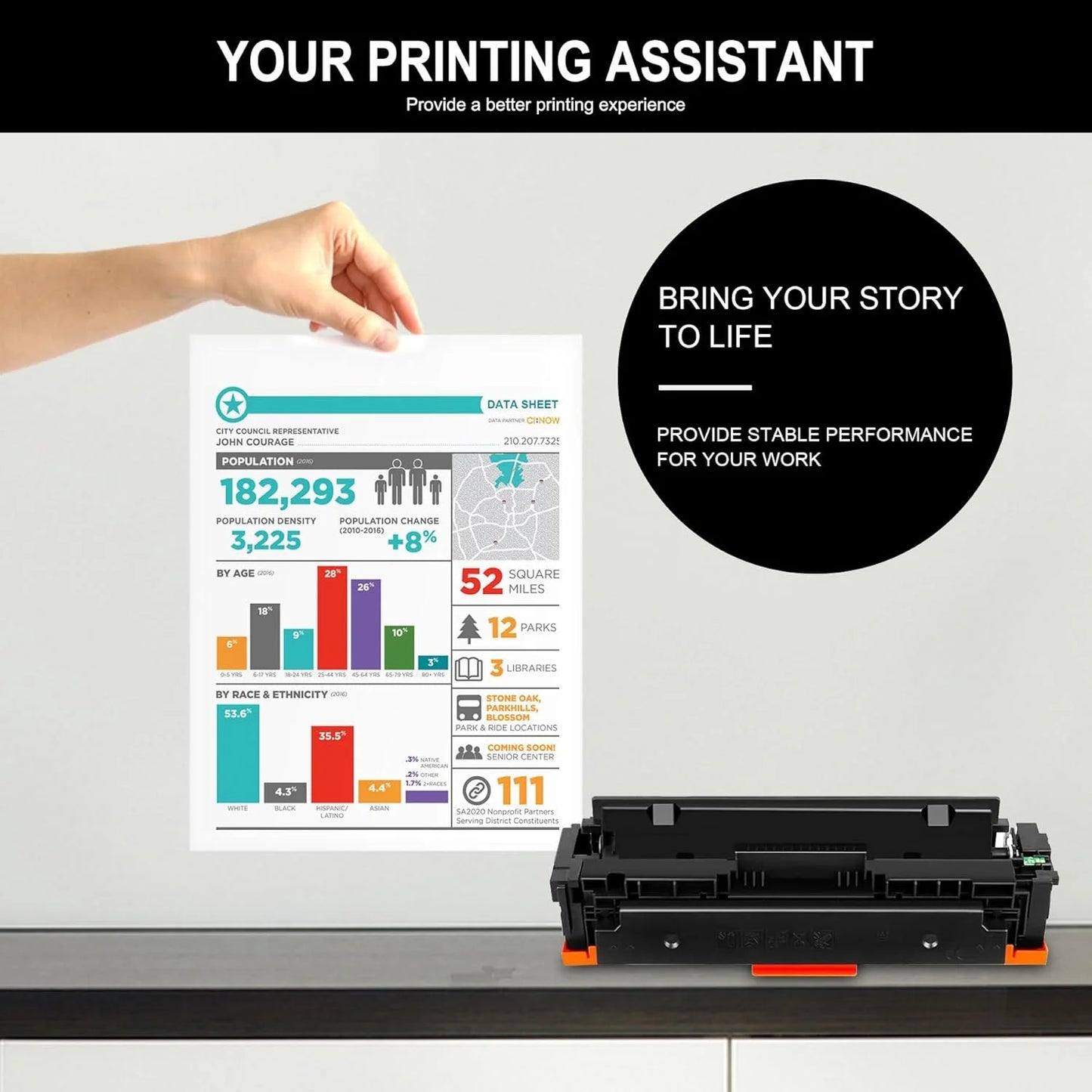 410X High-Yield Toner Cartridges Compatible for HP 410X 410A CF410X CF411X CF413X CF412X CF410A Toner Cartridges Pro MFP M477fnw M477fdw M452dn M477 M452 (5 Pack,2 Black/1 Cyan/1 Magenta /1 Yellow)