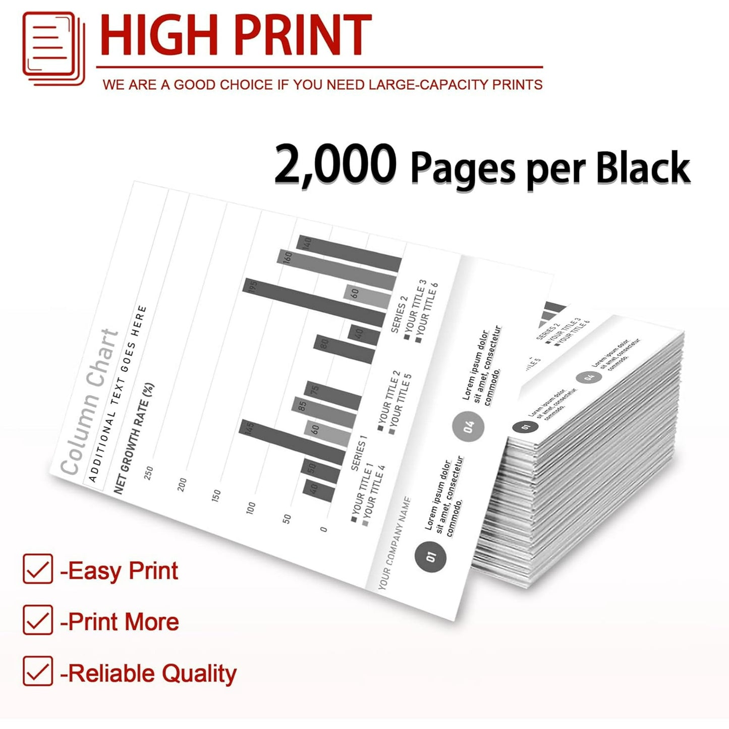 F173200 Toner Cartridge Black Replacement for Canon F173200 Printer Toner Cartridge