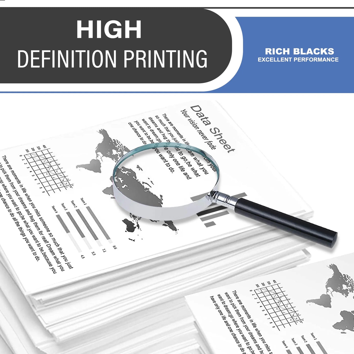 83A CF283A Toner Cartridge Black 1-Pack Compatible for HP 83A CF283A Toner Cartridges for Laser Pro M201, Laser Pro MFP M125, M127, M225 Series Printer