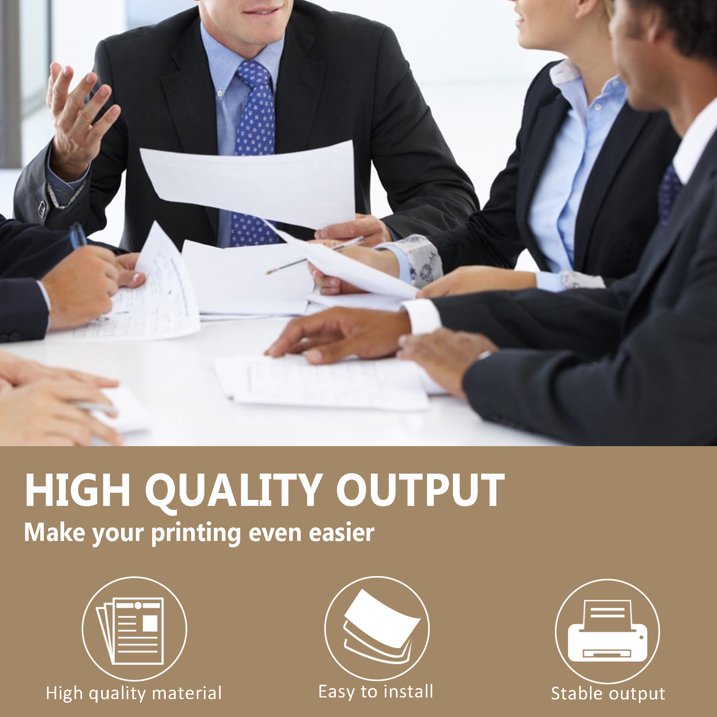 DR223CL Drum Unit 4-Pack Replacement for Brother DR-223CL Drum for MFC-l3710CW Printer (BK/C/M/Y)