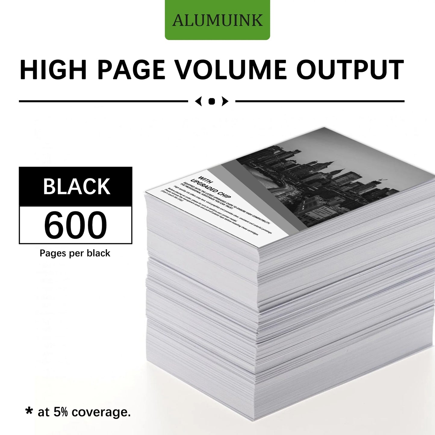 61XL Ink Cartridges Black Compatible for HP 61 XL Ink for Envy 4500 Officejet 4630 Printer