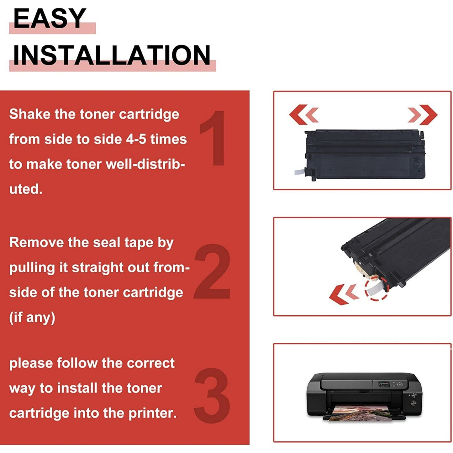 E40 Black Toner Cartridge (1491A002AA): E40 Toner Replacement for Canon PC 300 310 320 330 400 420 430 530 550 710 720 730 740 770 790 920 940 950 980 Printer,E40 Ink