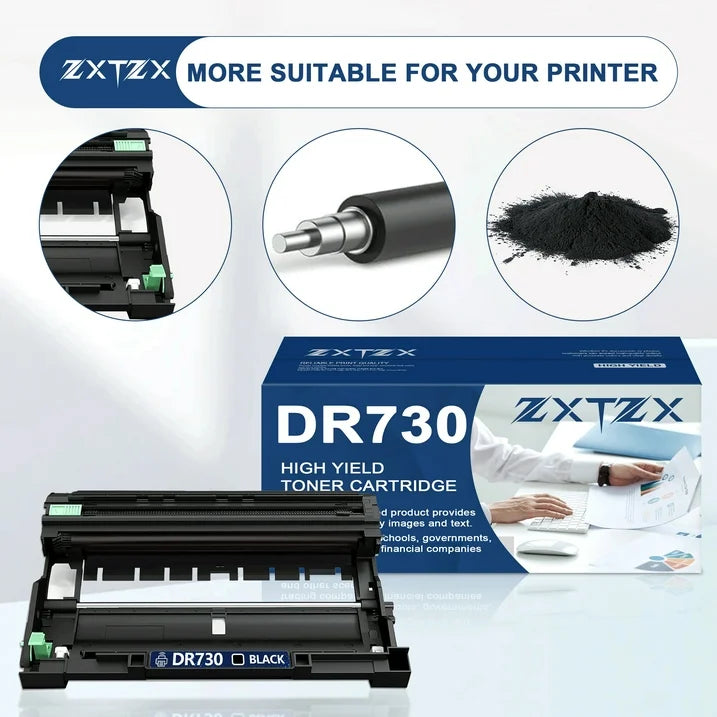 DR730 Drum Compatible for Brother DR730 Black Drum Unit HL-L2325DW HL-L2350DW Printer