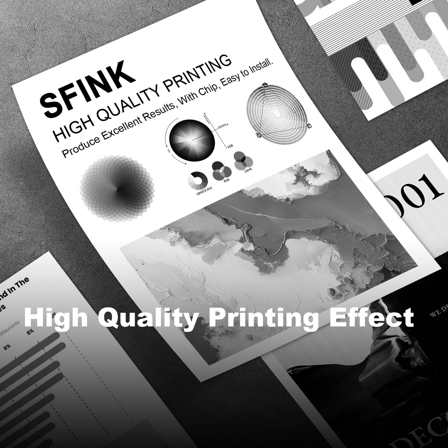 55A 2 Pack Toner Cartridges Compatible for HP 55A CE255A for LaserJet Enterprise 500 MFP M525 Series, Laser Enterprise P3015 Series, Laser Pro MFP M521 Series Printer ( Black)