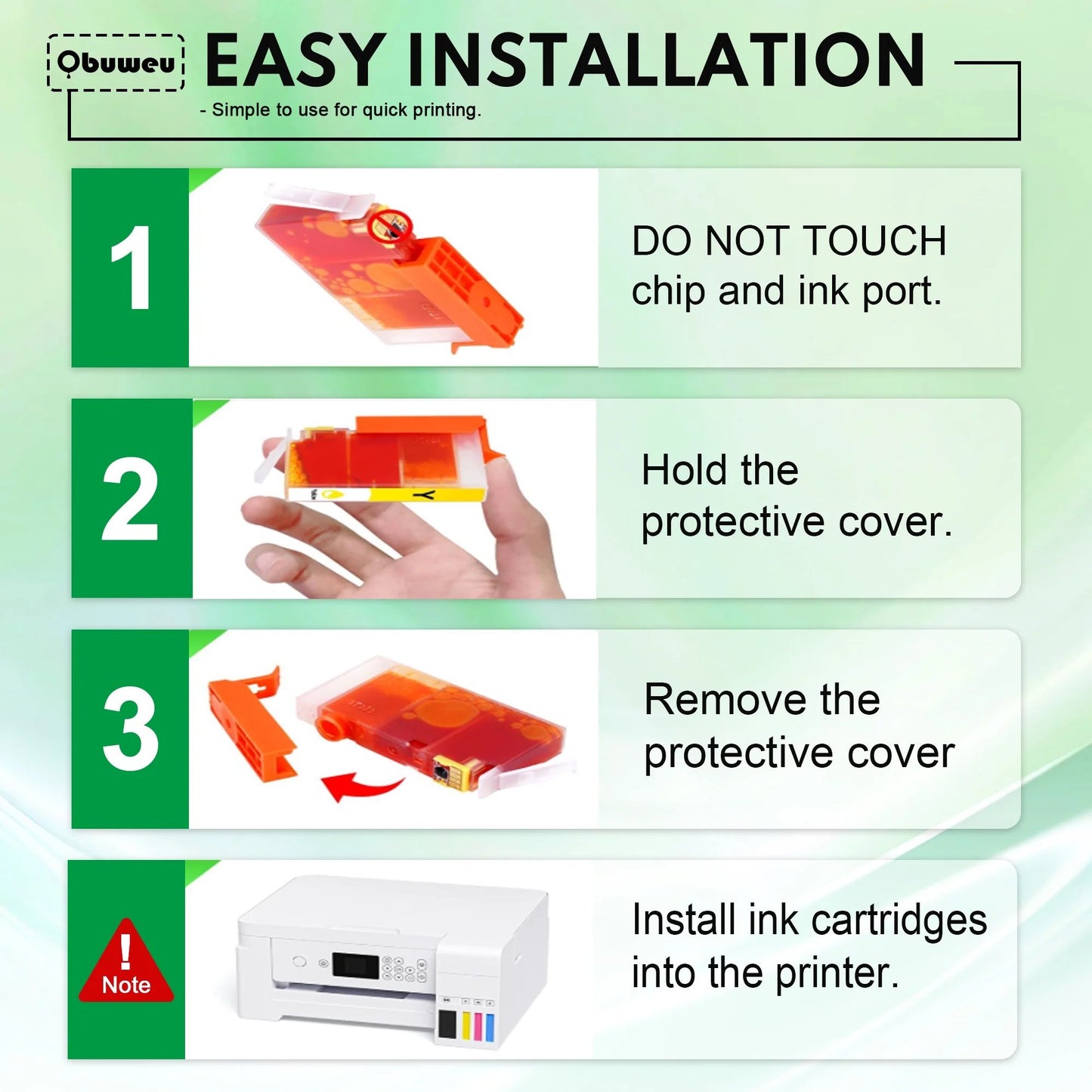 923 Ink Cartridges (5-Pack,2 Black/1 Cyan/1 Magenta/1 Yellow) - Compatible for HP 923 923e Ink Cartridges for OfficeJet Pro 8135e 8138e 8139e OfficeJet 8122e Printer