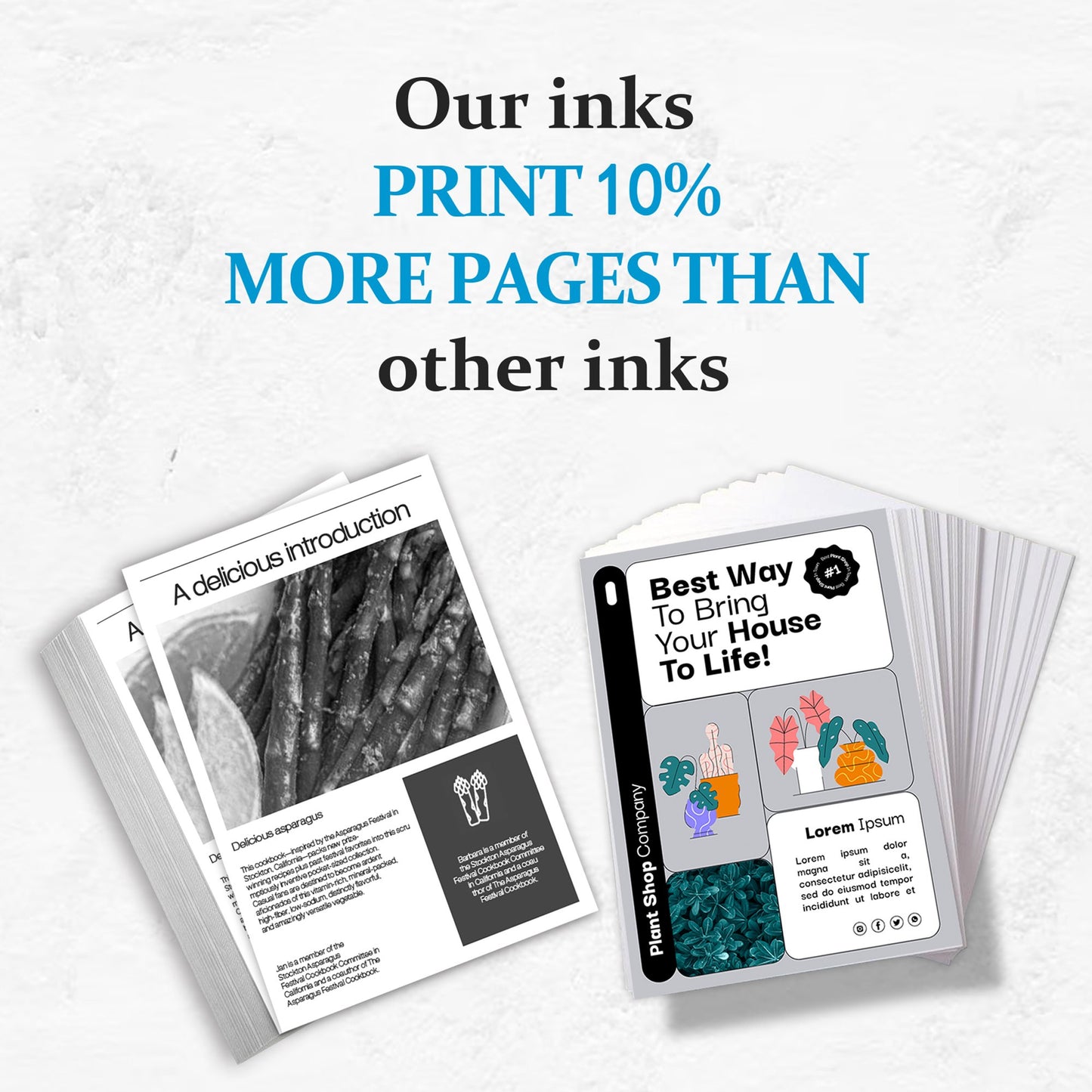 923 Ink Cartridges Compatible for 923 Ink Cartridges Work with for OfficeJet 8122e OfficeJet Pro 8135e 8138e 8139e Printer (4-Pack, Black/Cyan/Yellow/Magenta)
