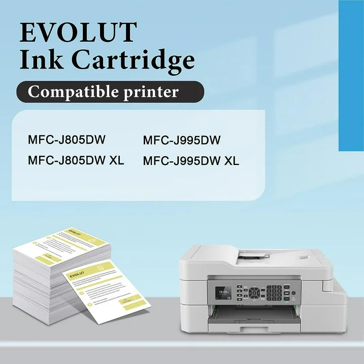 LC3035 Ink Cartridges 4-Pack Replacement for Brother LC3035 Ink Compatible for MFC-J995DW Printer