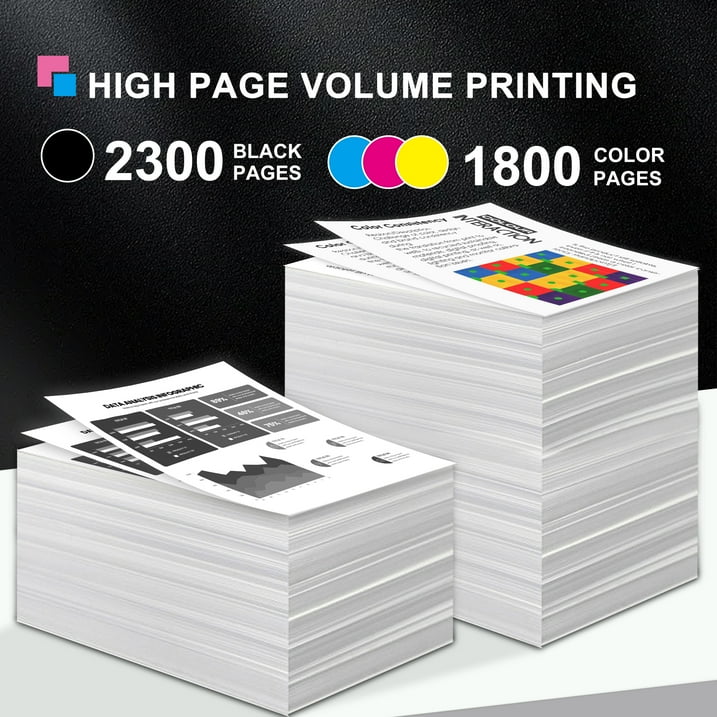 962XL 962 XL Ink Cartridges Compatible for HP 962 Ink Cartridges for HP 9014 9027 9018e 9015e 9010 Series Printer (5 Pack)