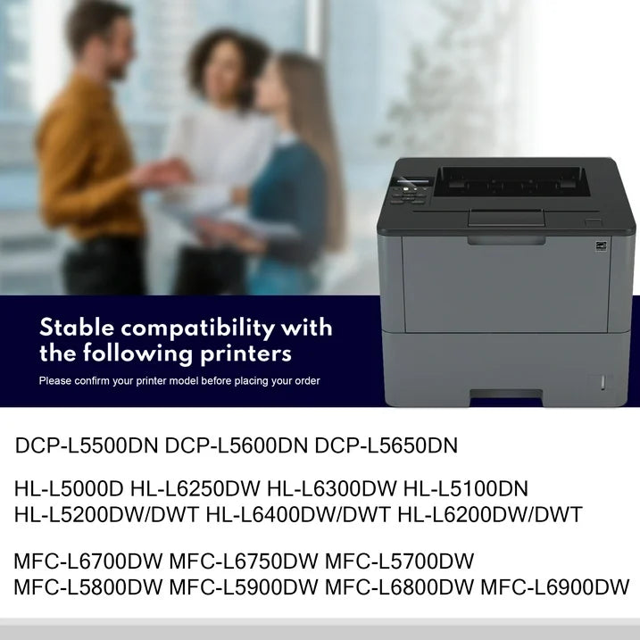 ZXTZX TN880 Toner Cartridge for Brother HL-L6200DW L6200DWT L6250DW Printer High Yield 2 Pack